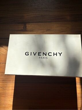 Givenchy White Box with Black Logo